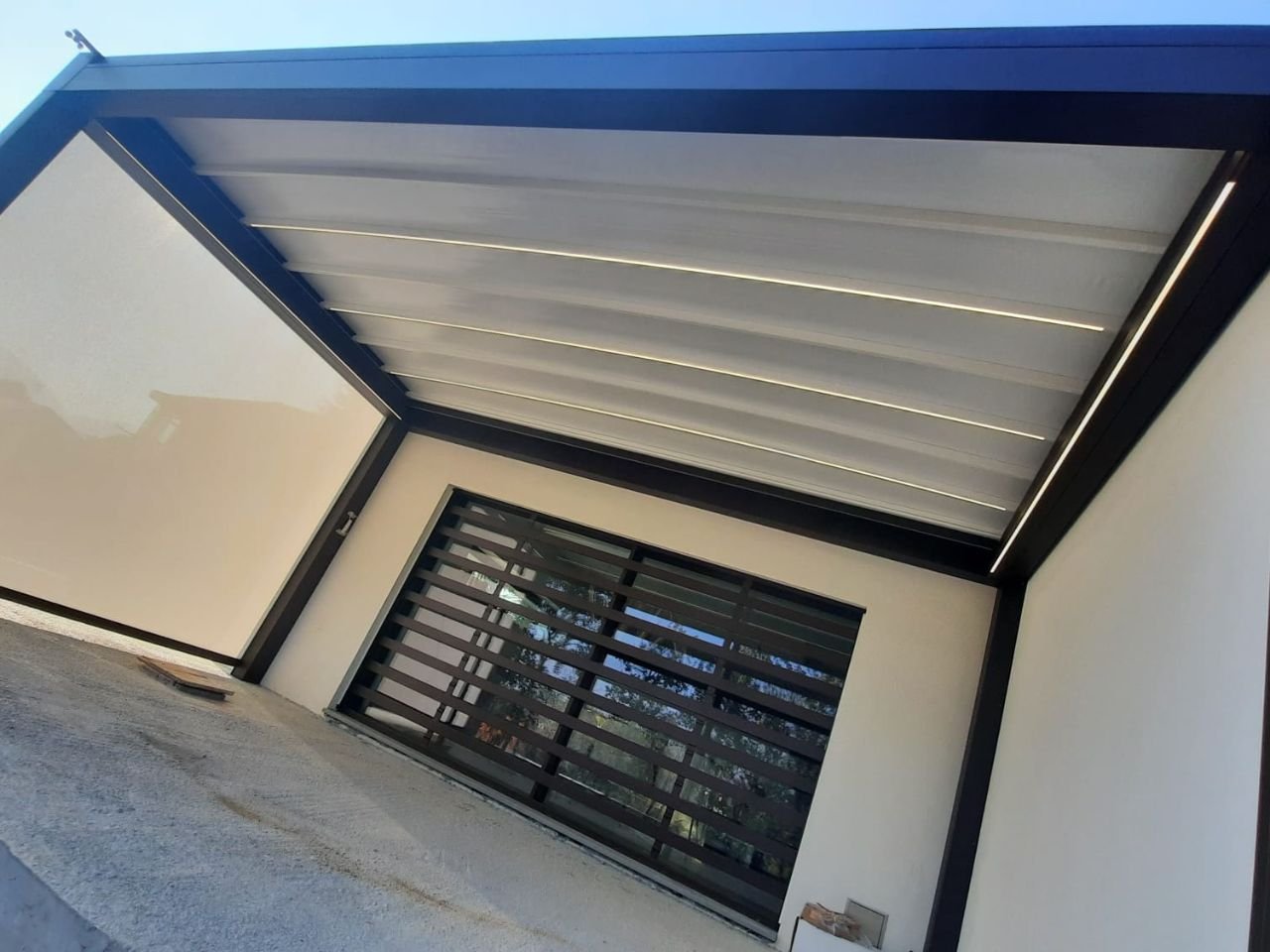 Pergola Piana con telo