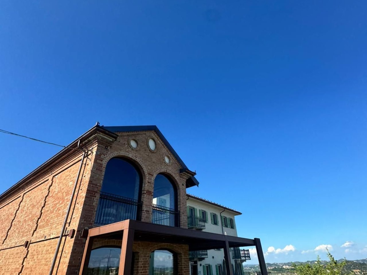 Pergola bioclimatica a Villa Giada
