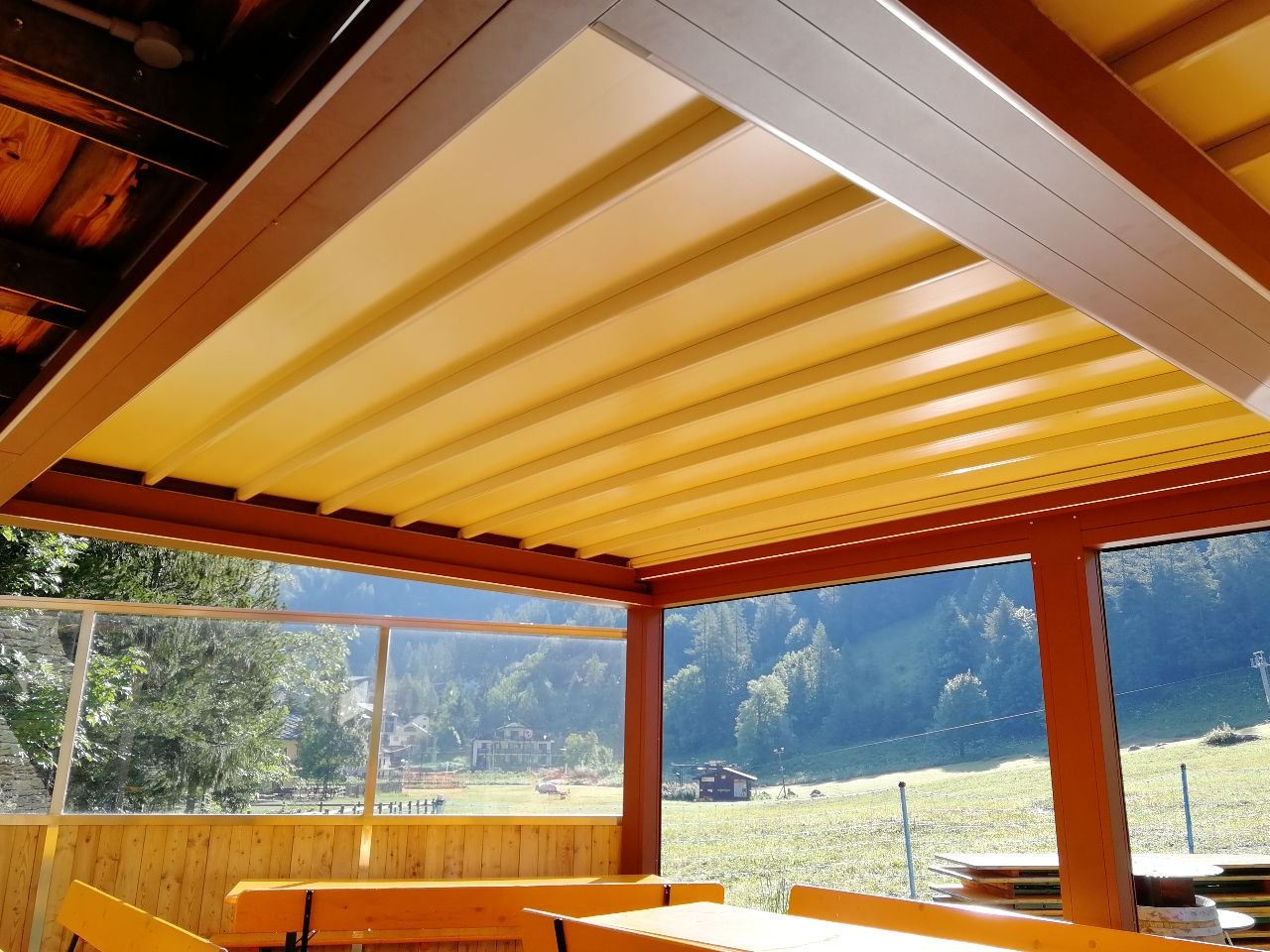 Pergola con Telo dehor's Bardour