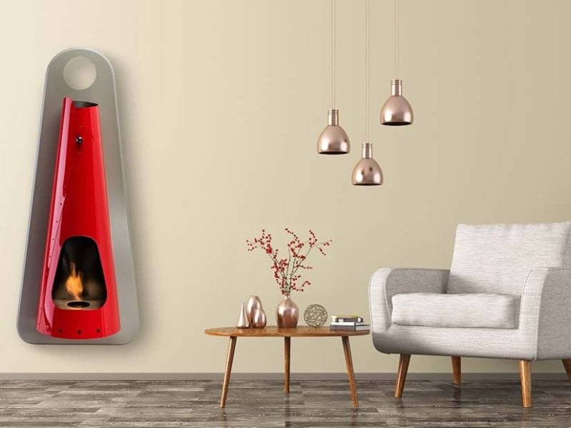 Focotto Camino a bioetanolo Conotto