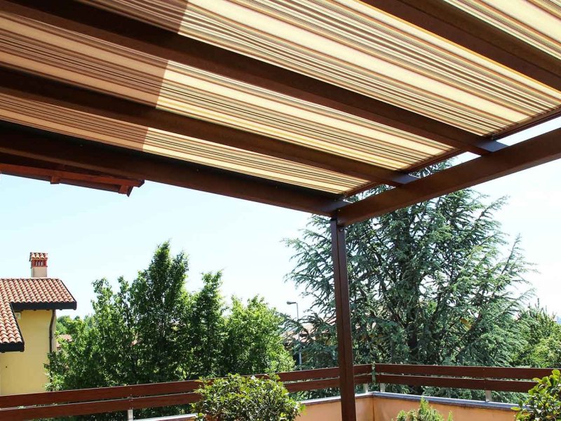 BT Group Pergola inclinata Solarium