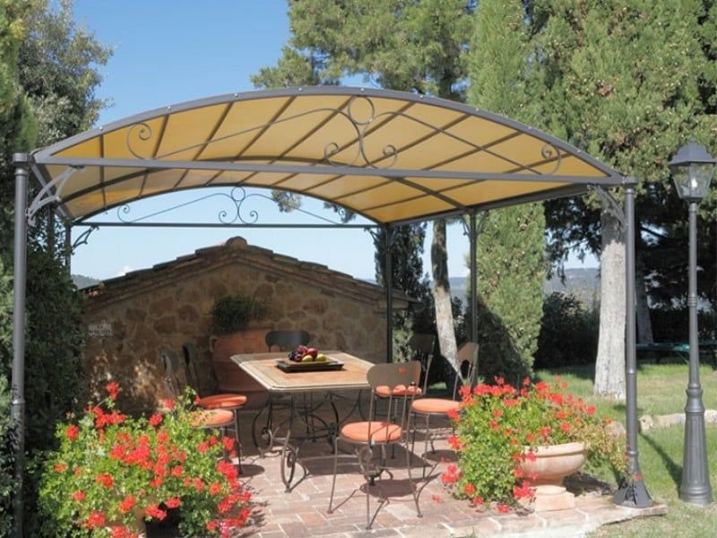 Gaia Ferro Forgiato Pergola ad arco Gaia