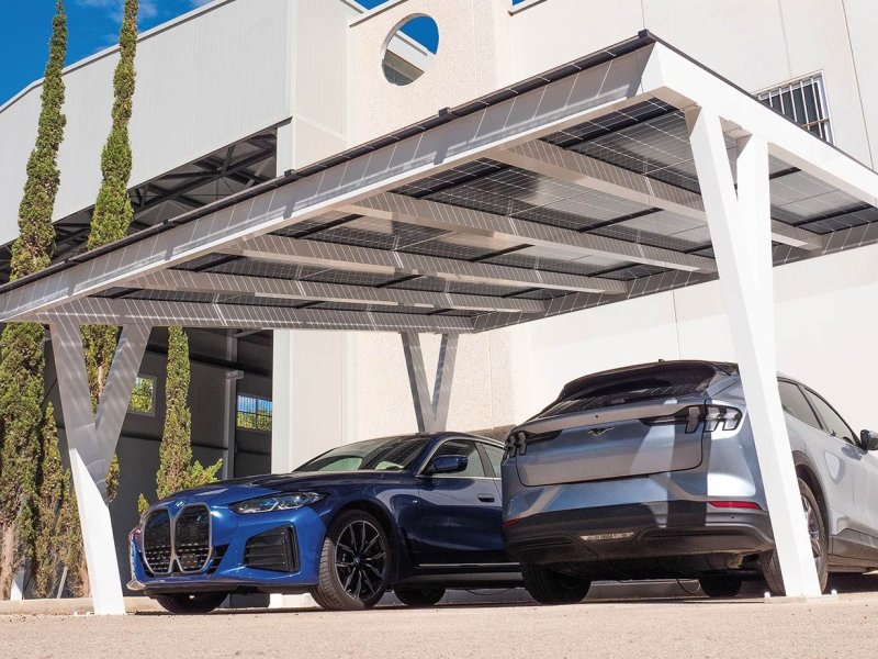 Pergola Solare e Fotovoltaica Carport e-Orbita CAR