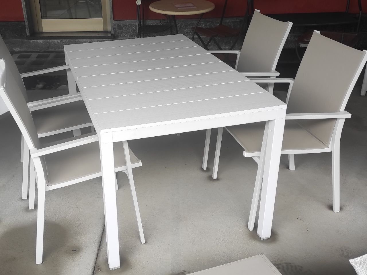 Tavolo Rio 210/280 Alluminio