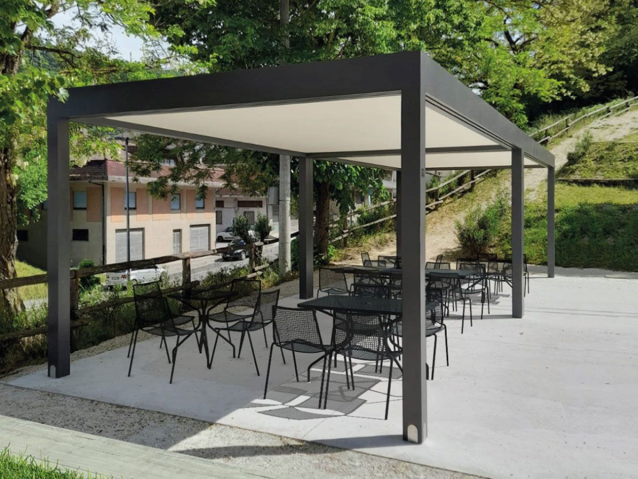 Pergola Fotovoltaica