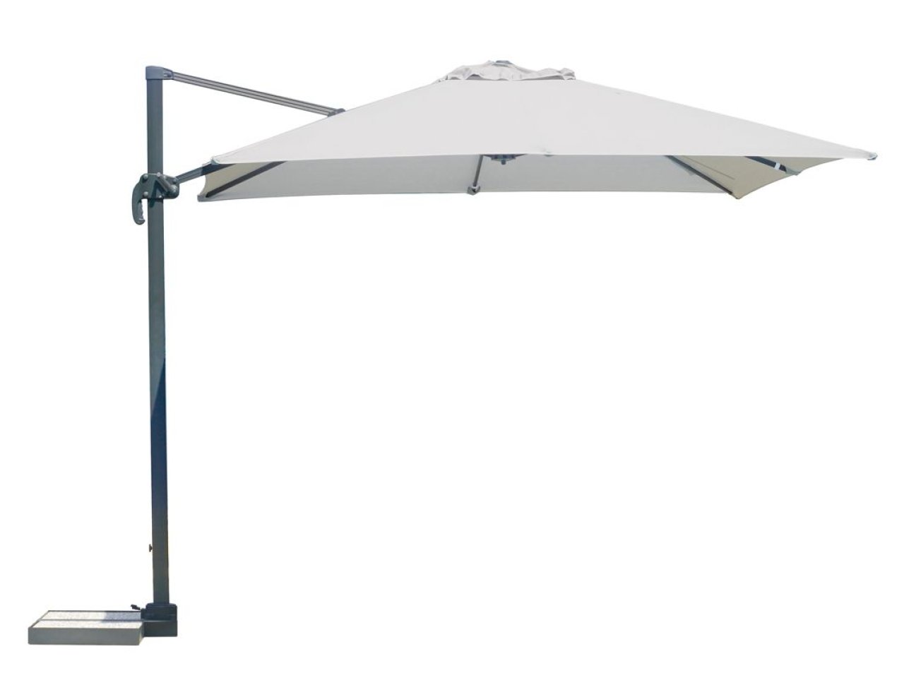 Ombrellone Roma retrattile 3x4