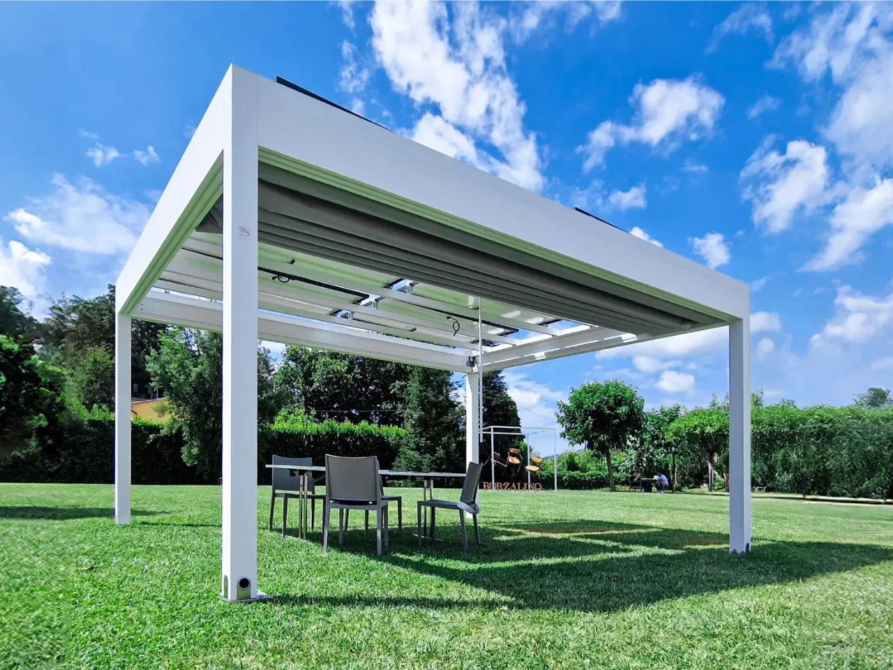 Pergola fotovoltaica Naked - v1
