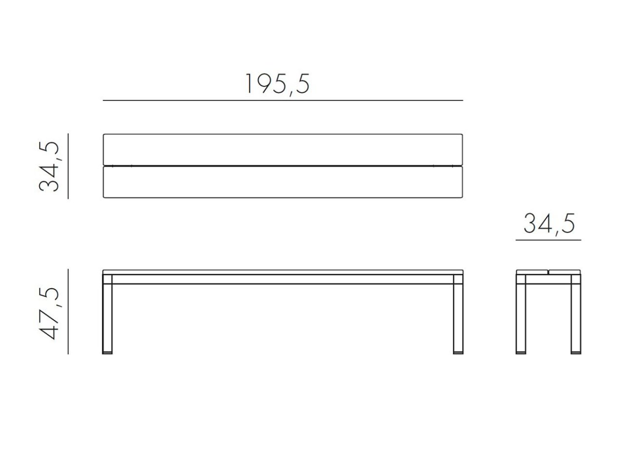 Rio Bench - 1