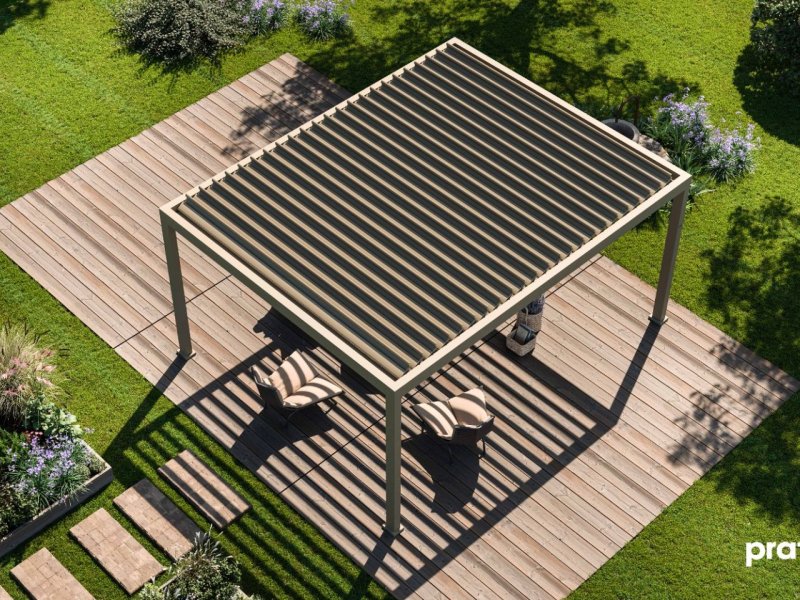 Pergola bioclimatica Sense: la bella novità Pratic!