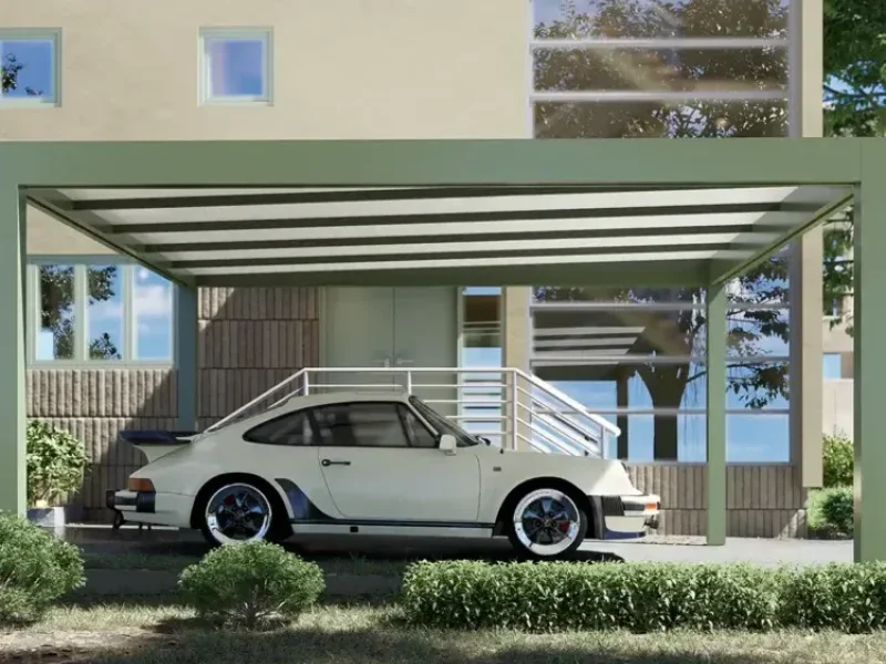Carport per auto: guida a permessi, tipologie di copertura, distanze e detrazioni